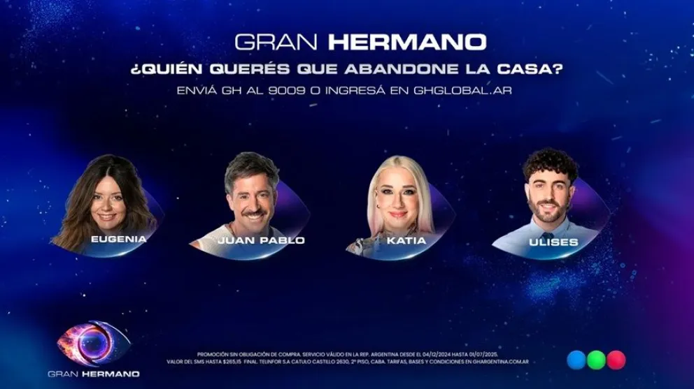 Gran Hermano - placa