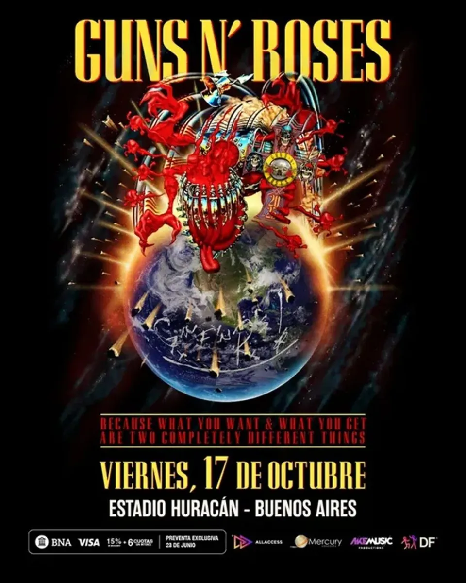 Guns N Roses - gira