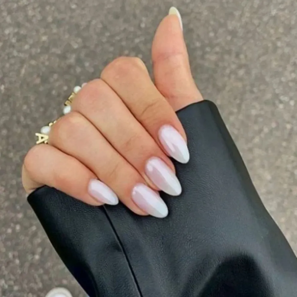 Nail Art - nacarado