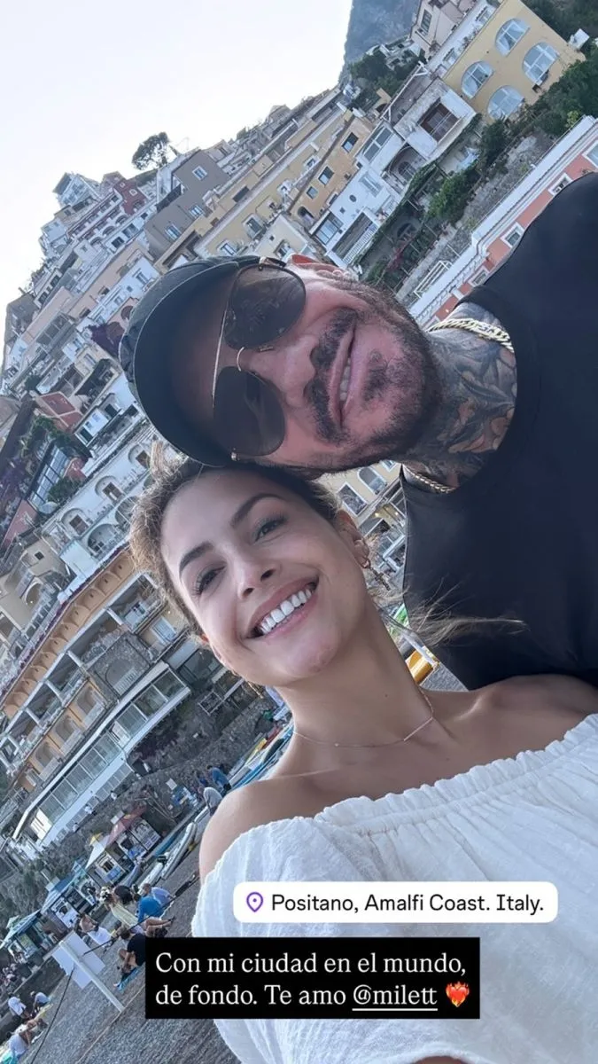 Marcelo Tinelli - Milett Figueroa