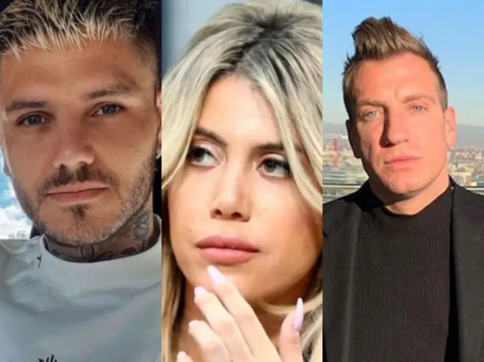 Maxi L&oacute;pez - Mauro Icardi - Wanda Nara