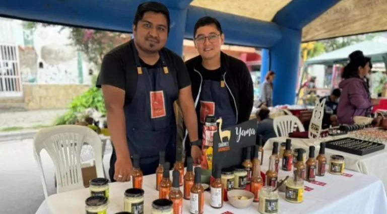 Feria de emprendedores en Chicoana 