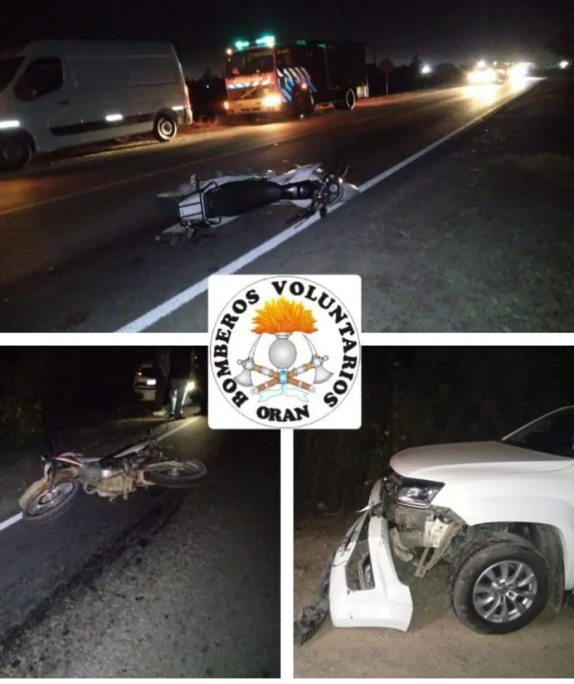 Accidente en Ruta Nacional 50