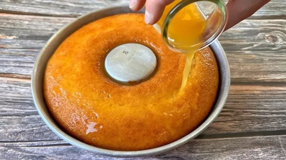 Torta matera de naranja  - receta