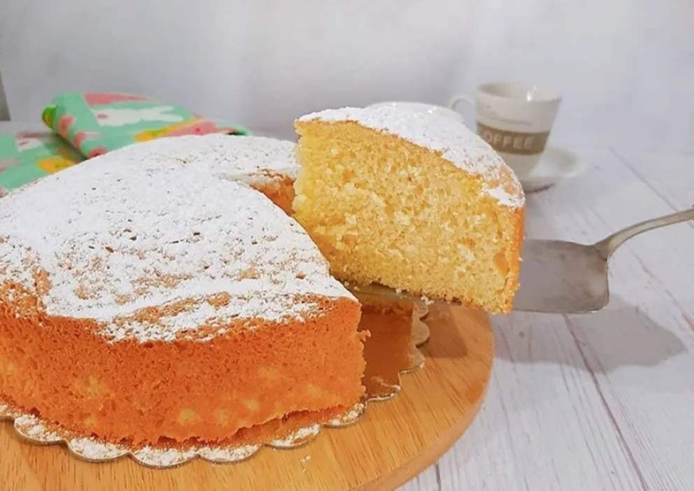 Torta matera de naranja  - receta