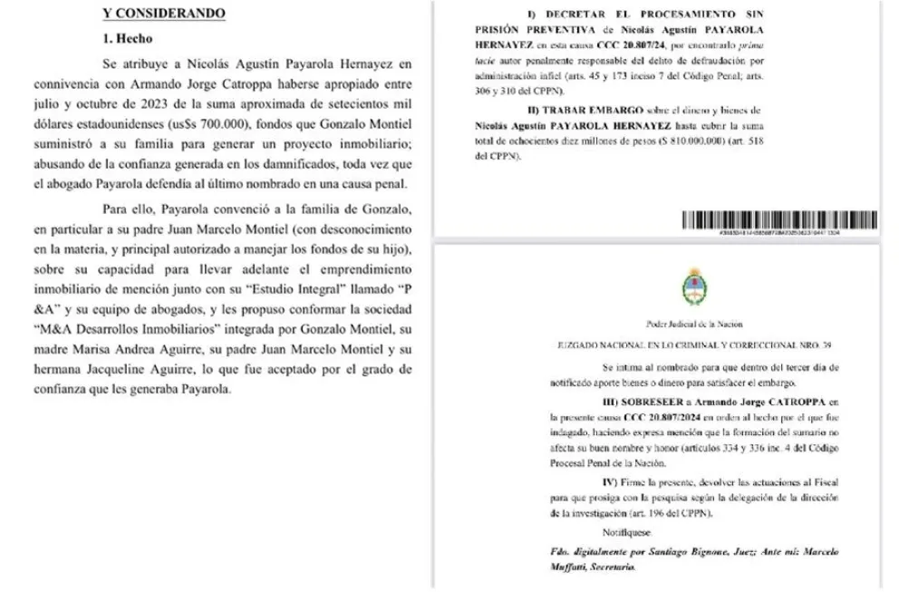 Nicol&aacute;s Payarola - Gonzalo Montiel