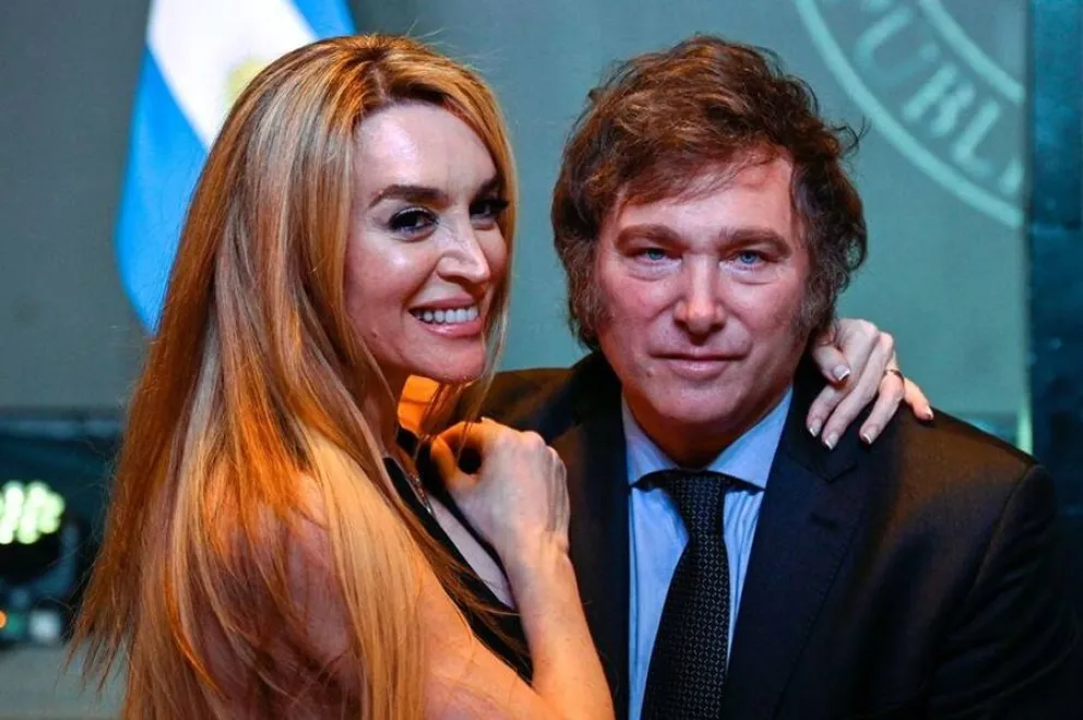 Javier Milei - F&aacute;tima Fl&oacute;rez