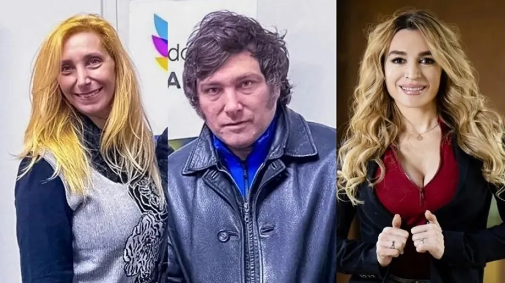 Javier Milei - F&aacute;tima Fl&oacute;rez