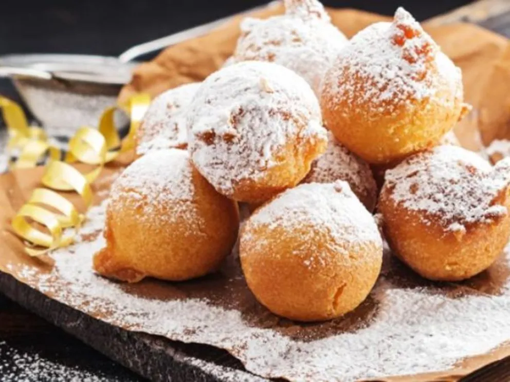 bu&ntilde;uelos dulces - receta 