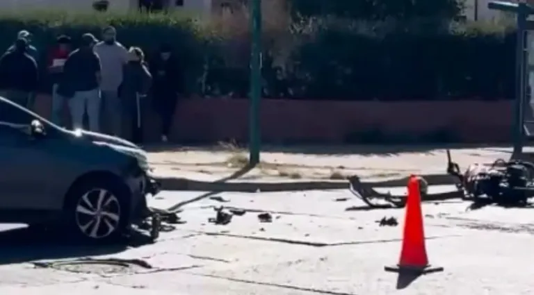 Accidente en Ciudad del Milagro 