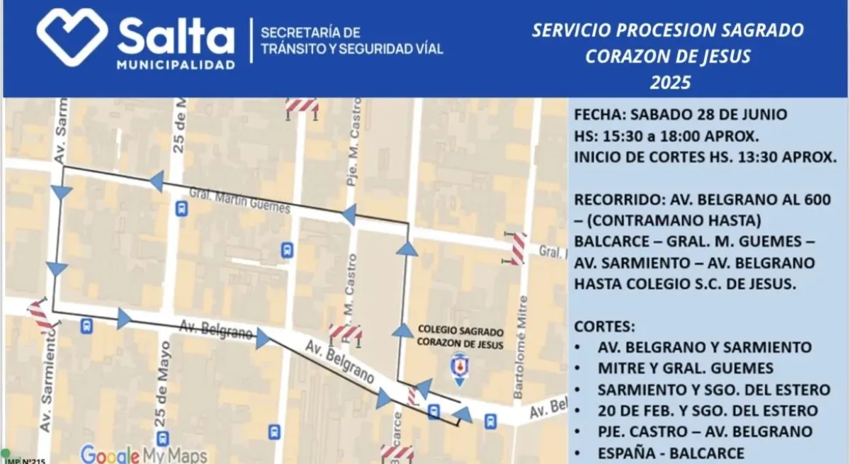 Cortes de tr&aacute;nsito 