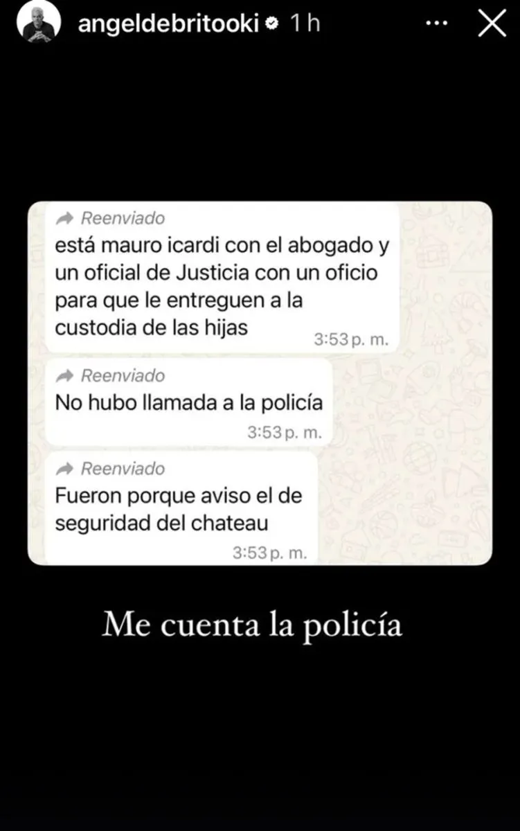 &Aacute;ngel de Brito - Wanda Nara