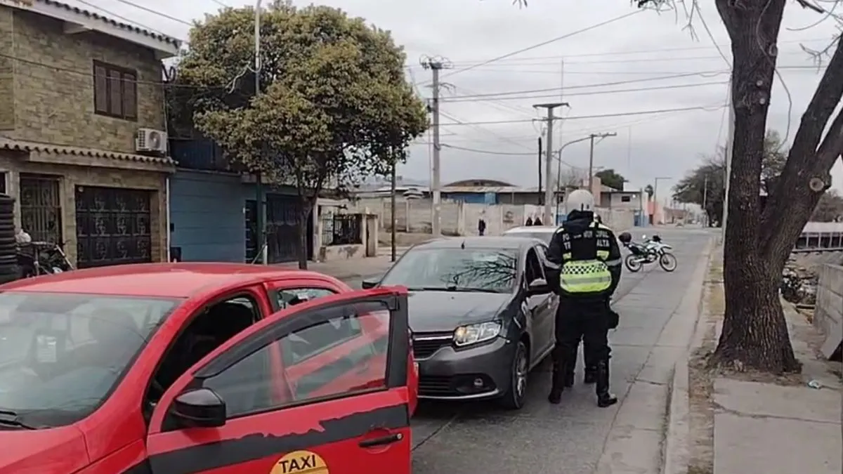 Accidente en Avenida Yrigoyen 