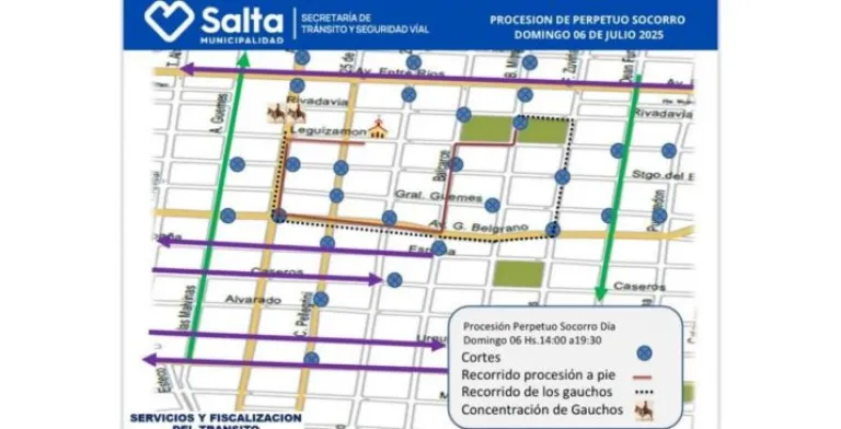 Cortes de tr&aacute;nsito 