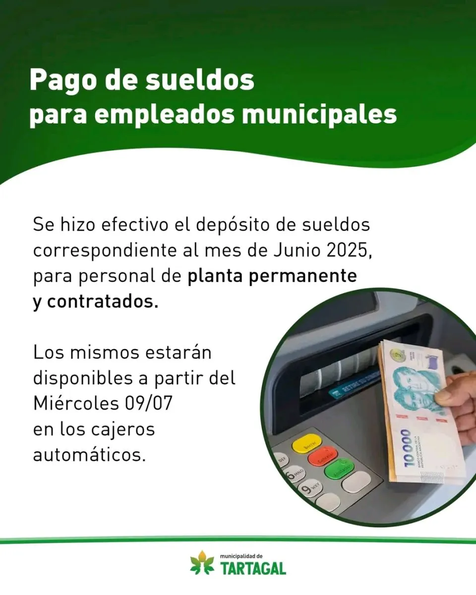 Empleados municipales de Tartagal 