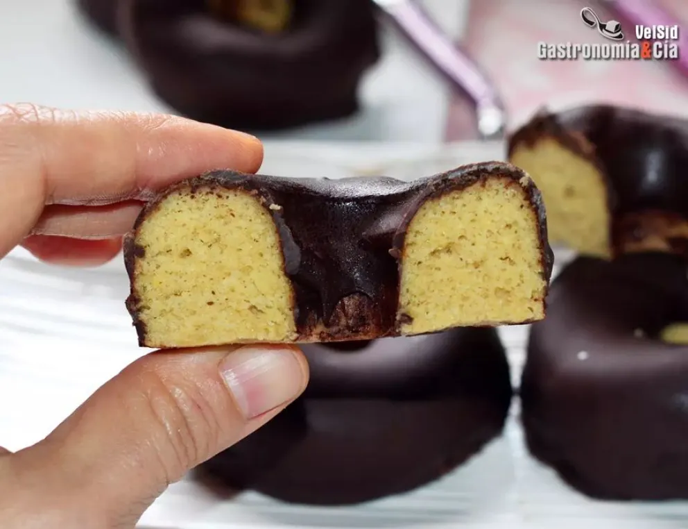 receta - donas - microondas