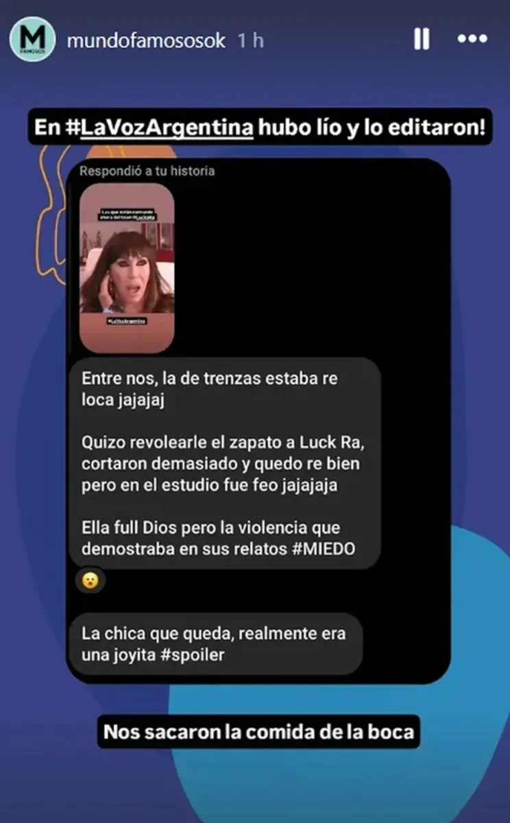 La Voz Argentina - Luck Ra
