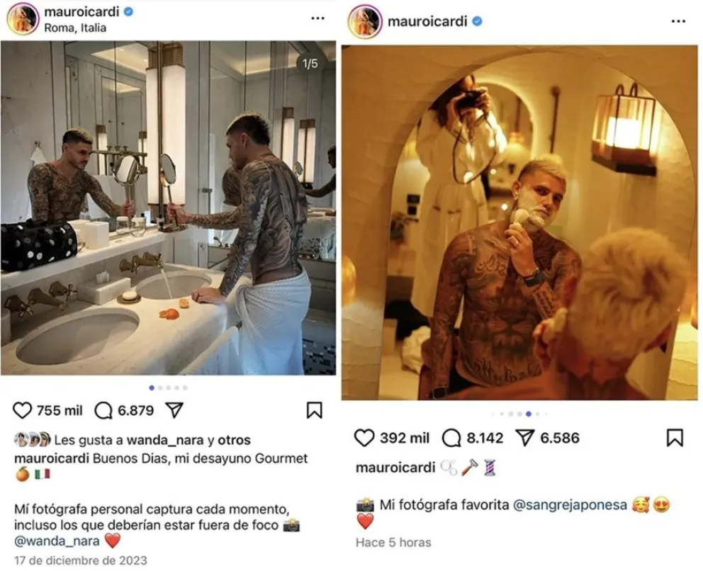 China Su&aacute;rez - Mauro Icardi