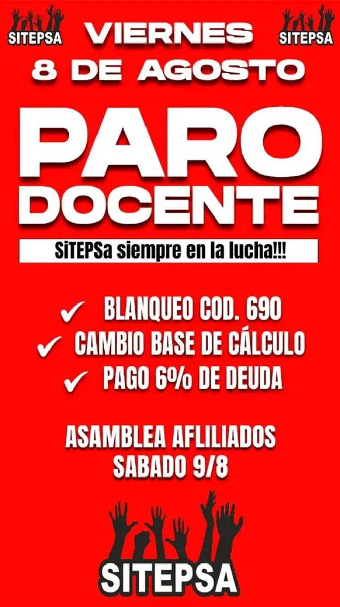 Paro Docente