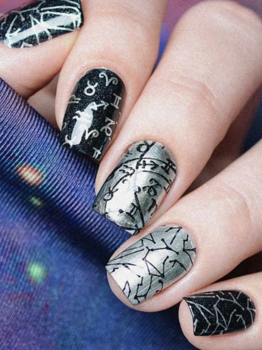 signo zodiacal - Nail Art