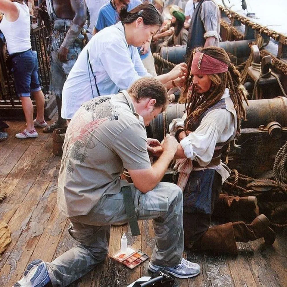 Johnny Depp - Piratas de Caribe