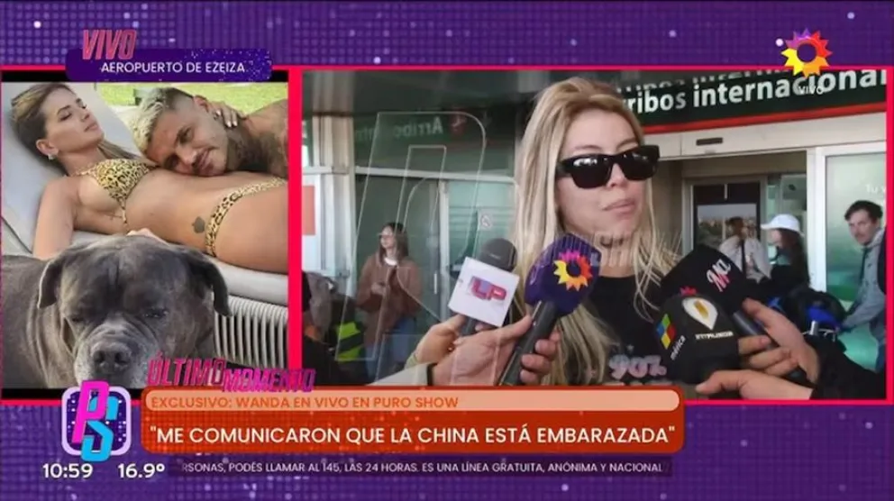 Wanda Nara - China Su&aacute;rez