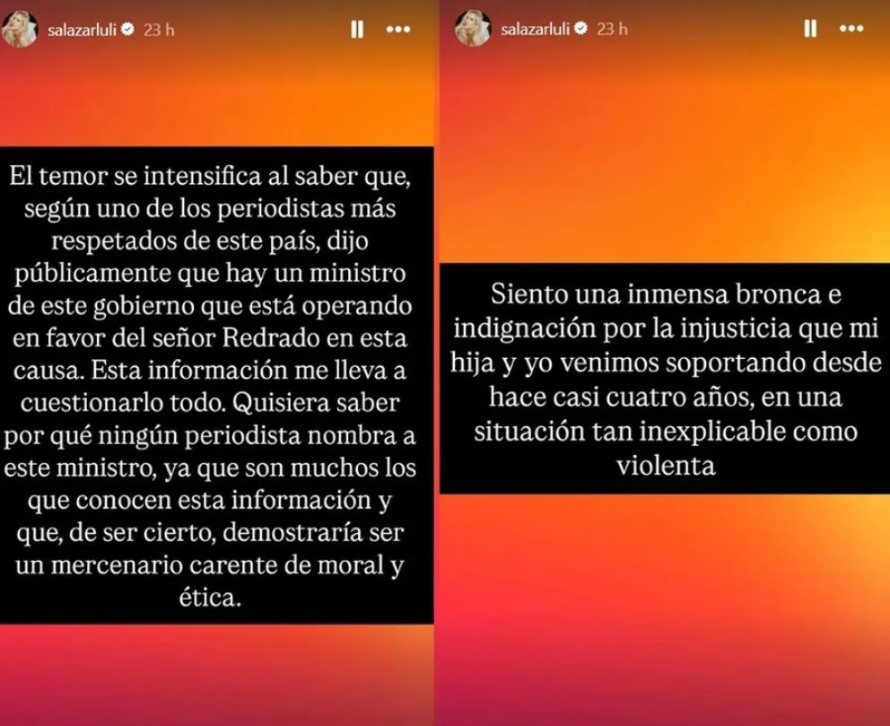Luciana Salazar - Mart&iacute;n Redrado