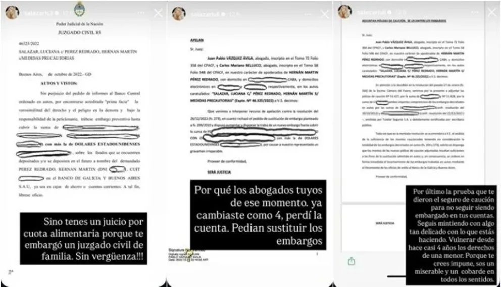 Luciana Salazar - Mart&iacute;n Redrado
