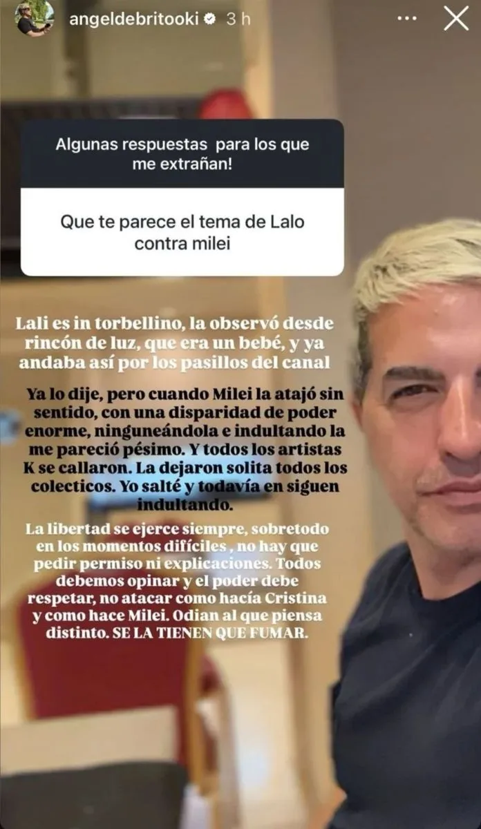 Lali Esp&oacute;sito - &Aacute;ngel de Brito