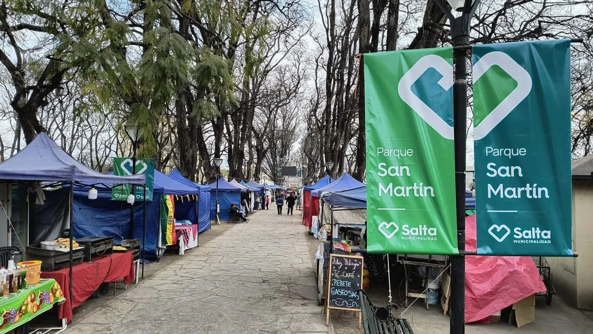 Feria del Milagro en el Parque San Mart&iacute;n