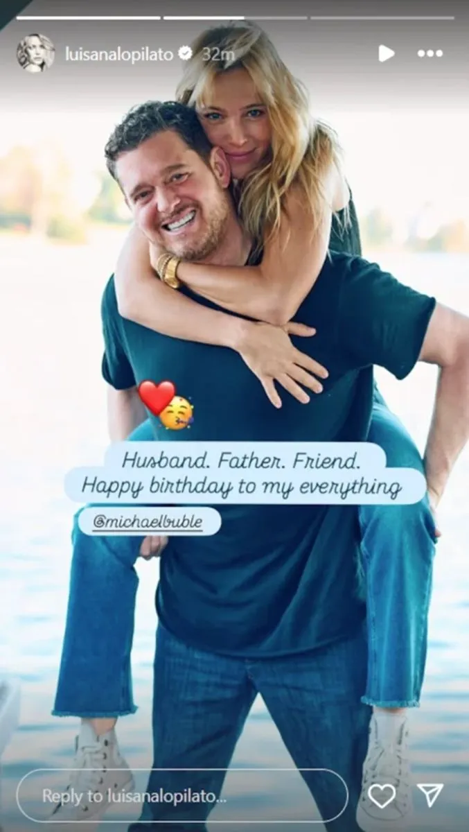 Luisana Lopilato - Michael Bubl&eacute;
