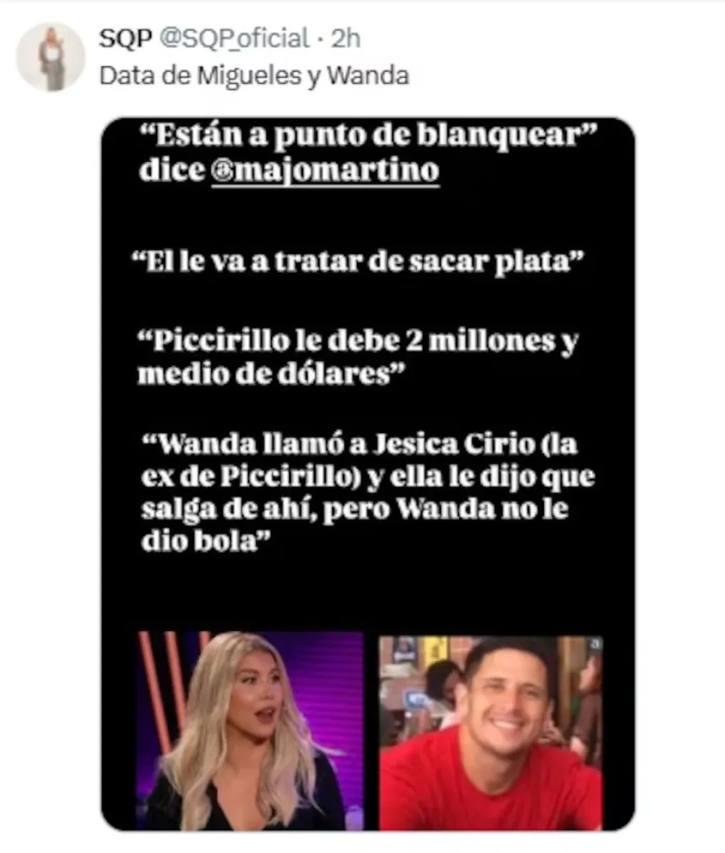 Wanda Nara - Yanina Latorre