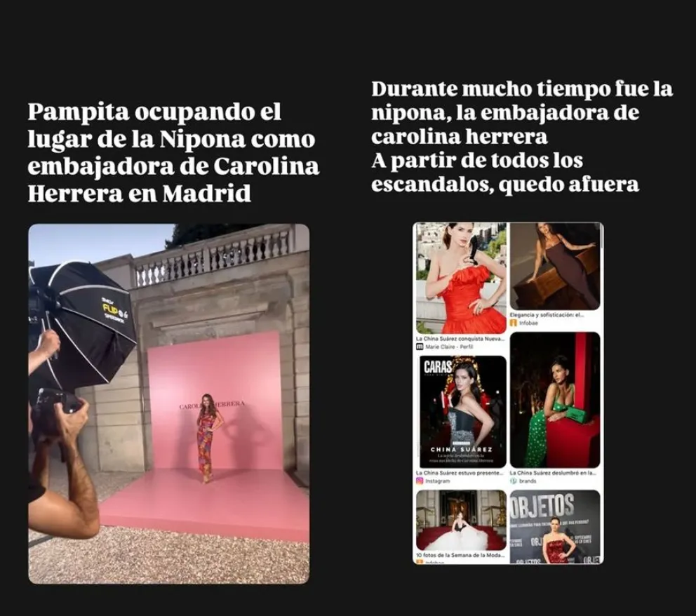 Pampita - China Su&aacute;rez