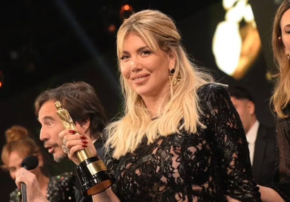 Premios Mart&iacute; Fierro - Wanda Nara