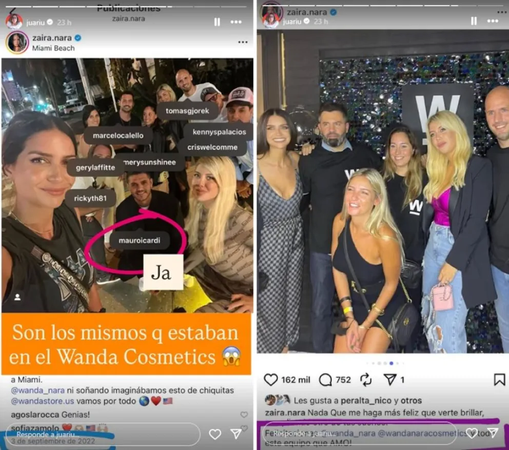 Wanda Nara - China Su&aacute;rez