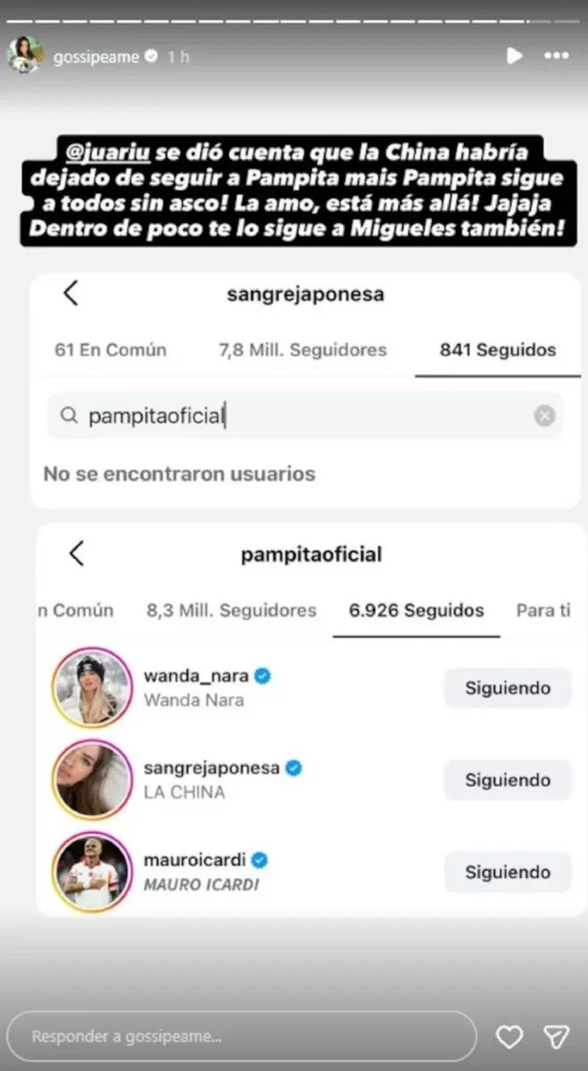 China Su&aacute;rez - Pampita