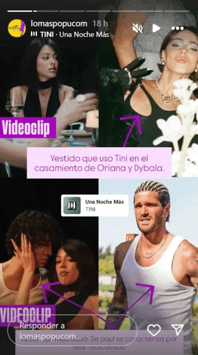 Tini Stoessel - Rodrigo de Paul