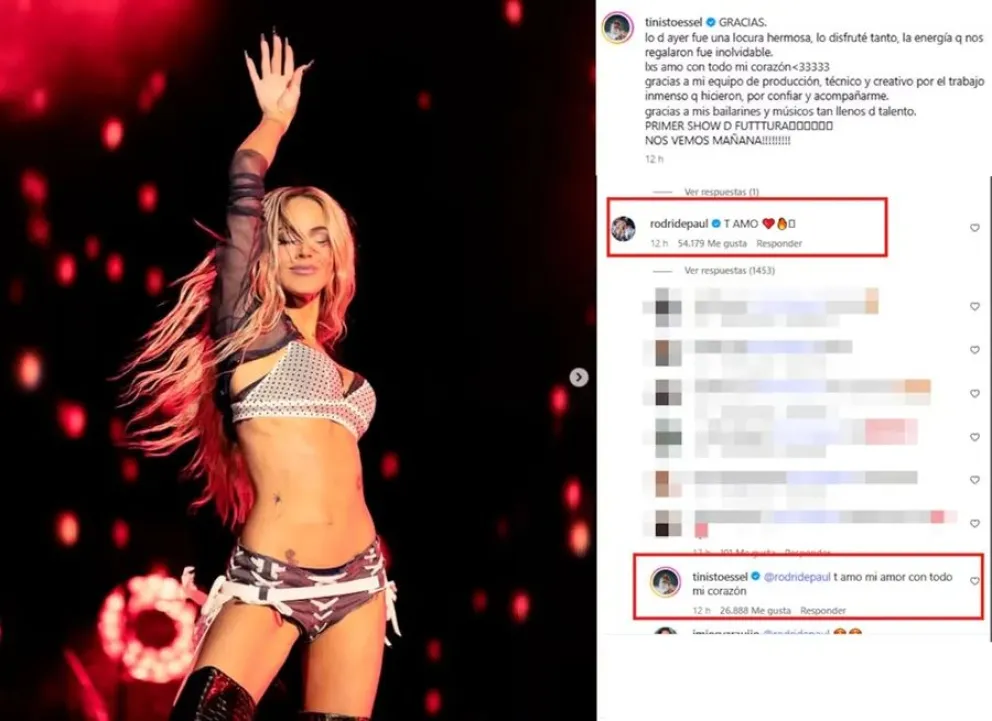 Tini Stoessel - Rodrigo de Paul