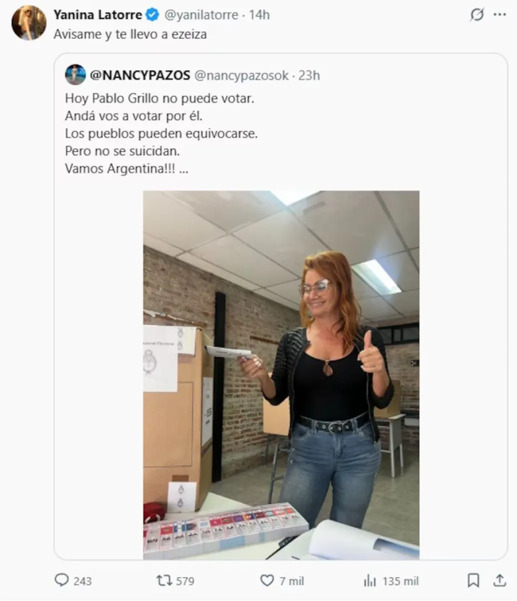 elecciones legislativas 2025 - famosos