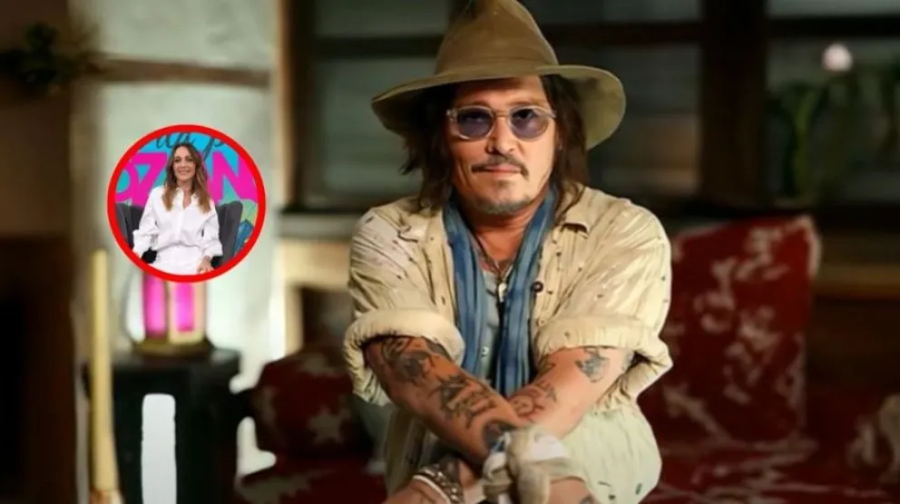 Johnny Depp - Cort&aacute; por Lozano - Telefe