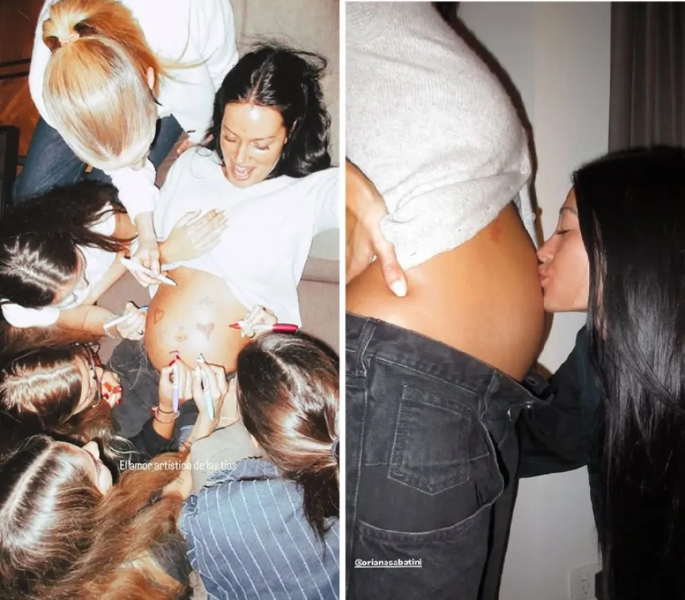 Oriana Sabatini - baby shower