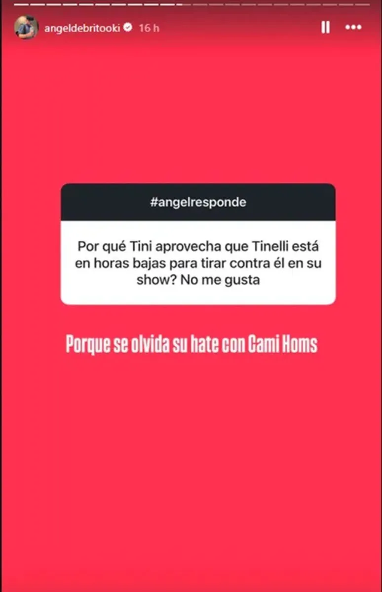 &Aacute;ngel de Brito - Tini Stoessel - Marcelo Tinelli
