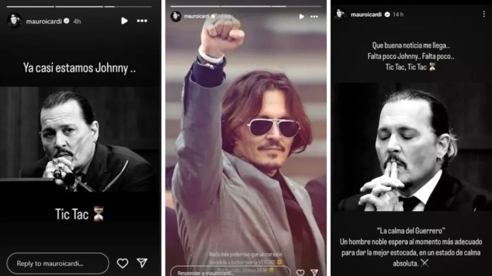 Johnny Depp - Mauro Icardi