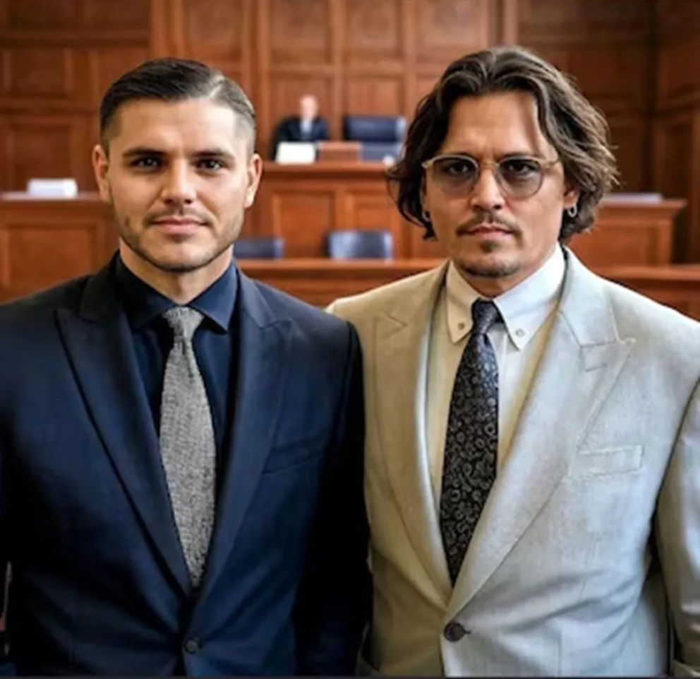 Johnny Depp - Mauro Icardi