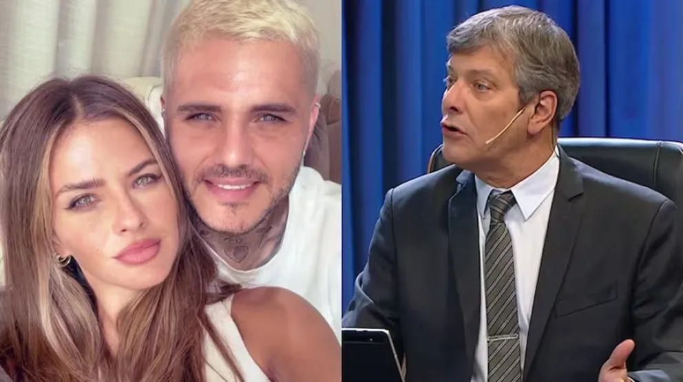 China Su&aacute;rez - Mauro Icardi - Mario Pergolini