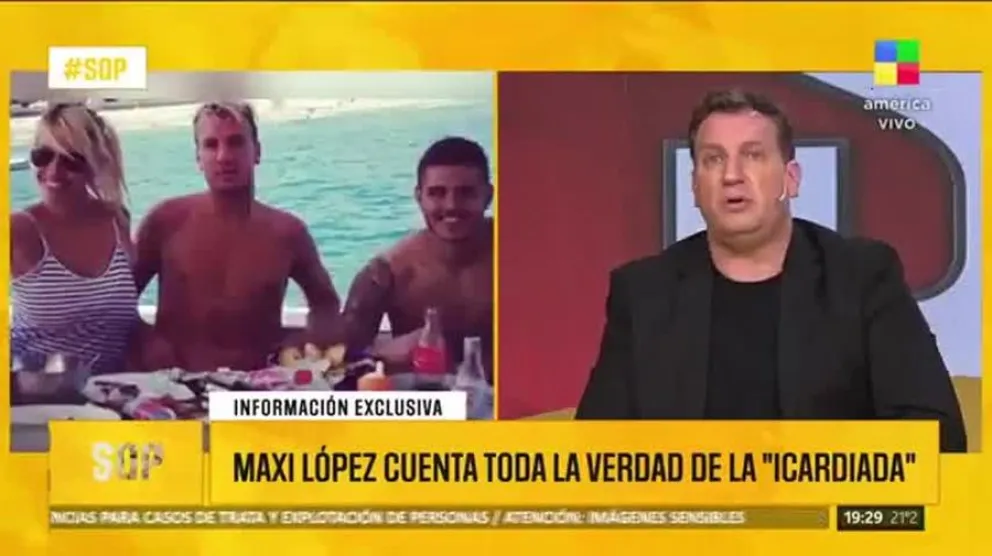 Maxi L&oacute;pez - Wanda Nara