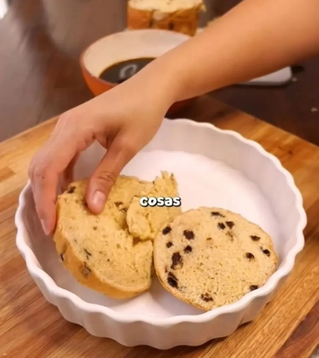 pan dulce - receta - tiramis&uacute;