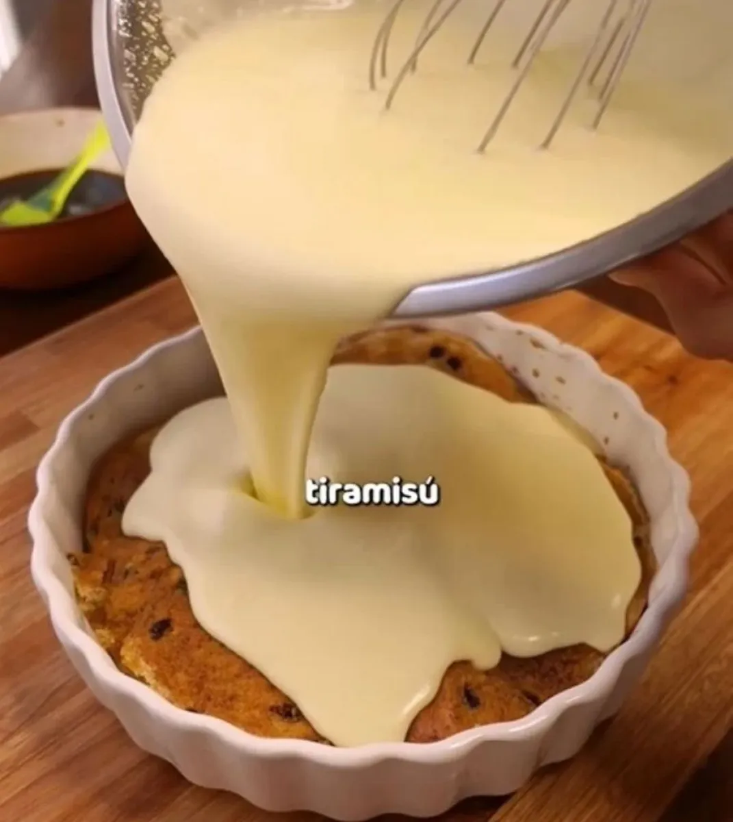 pan dulce - receta - tiramis&uacute;