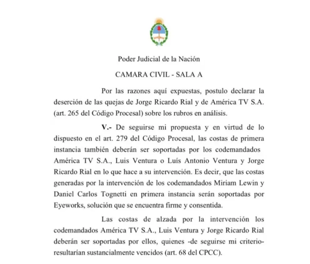 Beatriz Salom&oacute;n - Jorge Rial - Luis Ventura