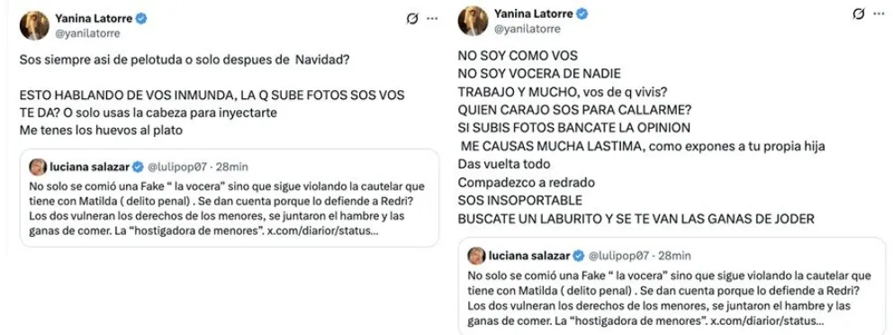 Yanina Latorre - Luciana Salazar